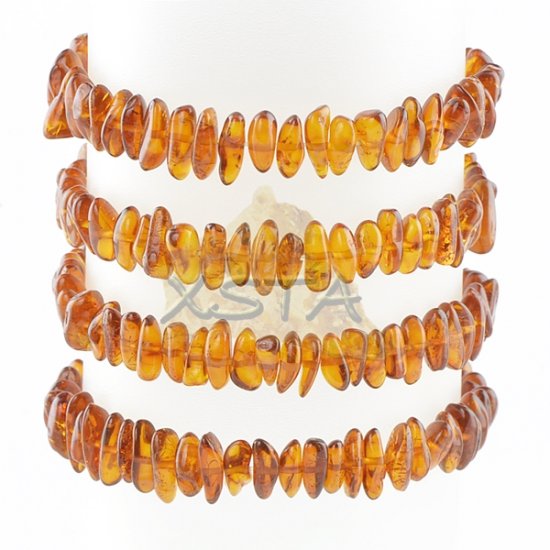 Chips Baltic amber beads bracelet